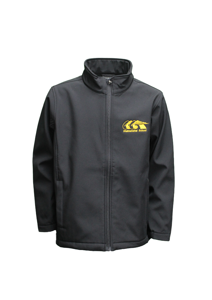 Waimataitai School Softshell Black