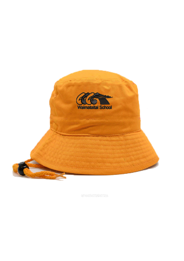 Waimataitai School Bucket Hat Gold